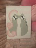 Uni kitty bubblegum pop canvas painting
